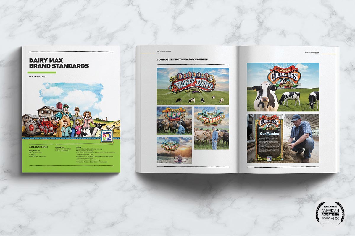 Dairy MAX integrated brand identity, Bronze ADDY Award