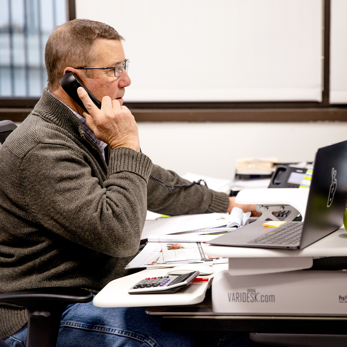 Alan In the office