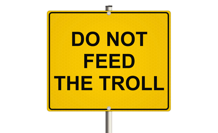 Do not feed the troll