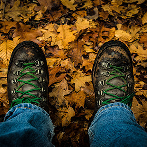 Boots on the Appalachian Trail