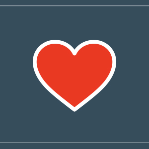Love button on Instagram