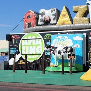 Dairy Discover Zone Interactive Exhibition for Dairy MAX