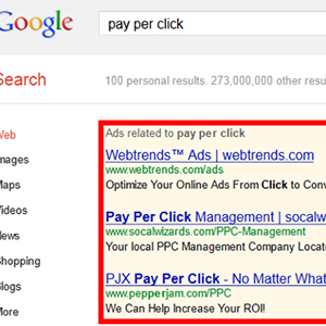 Pay-per-click Advertising