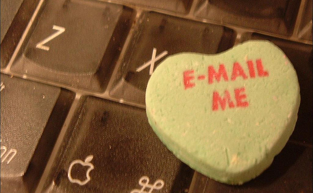 email me heart