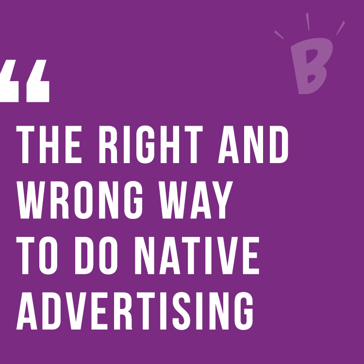 Blending In: Native Advertising Tips
