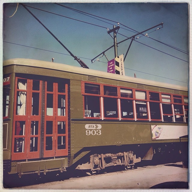 the streetcar