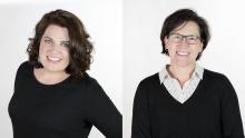 Ashley Freer and Carol Glover