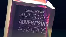 American Advertising Awards Trophy