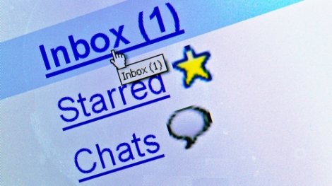 Gmail inbox with only one unread message!
